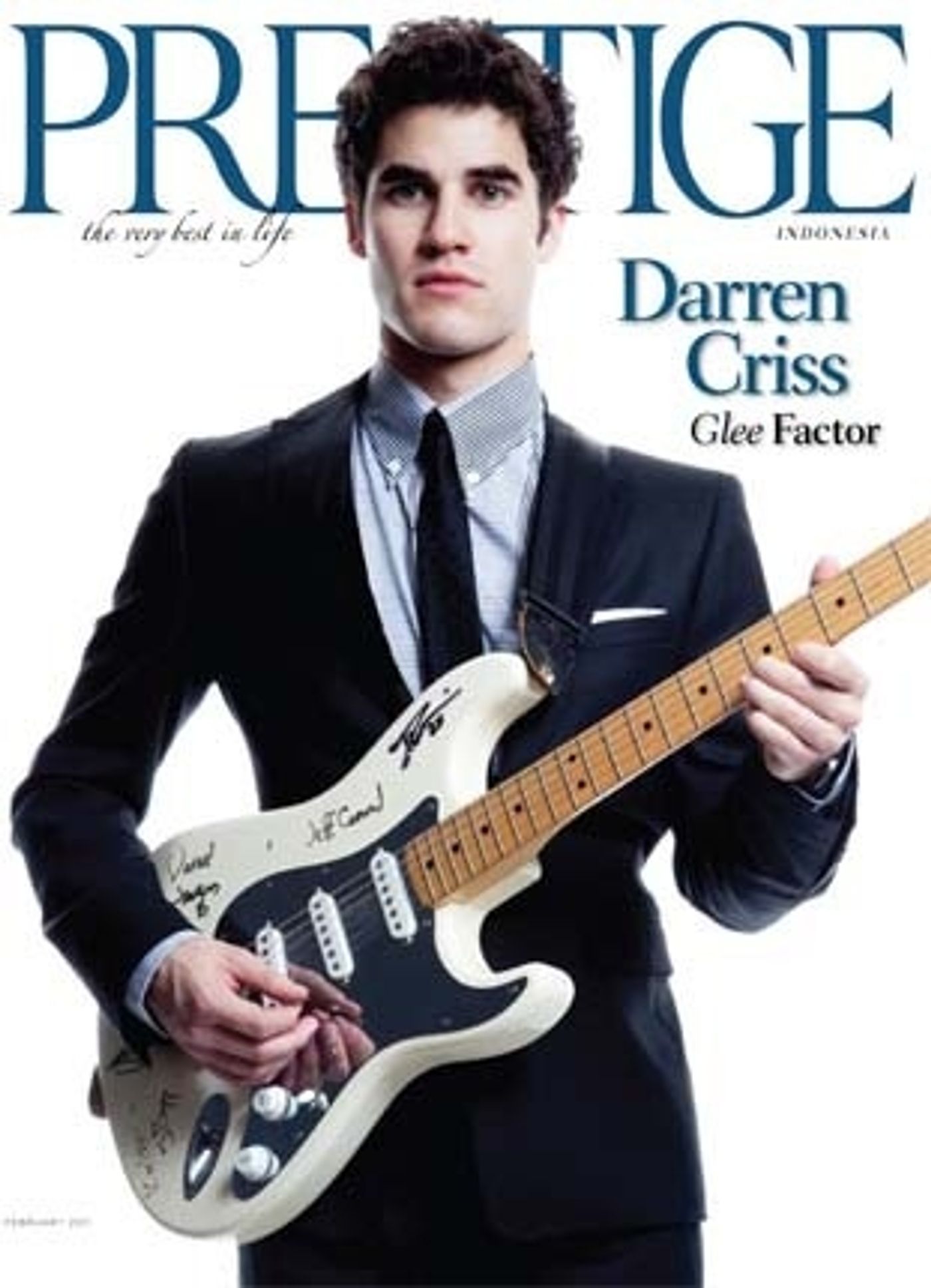 Photo Flash: GLEE Stars Michele & Criss Pose for Magazine Covers this Spring  Image