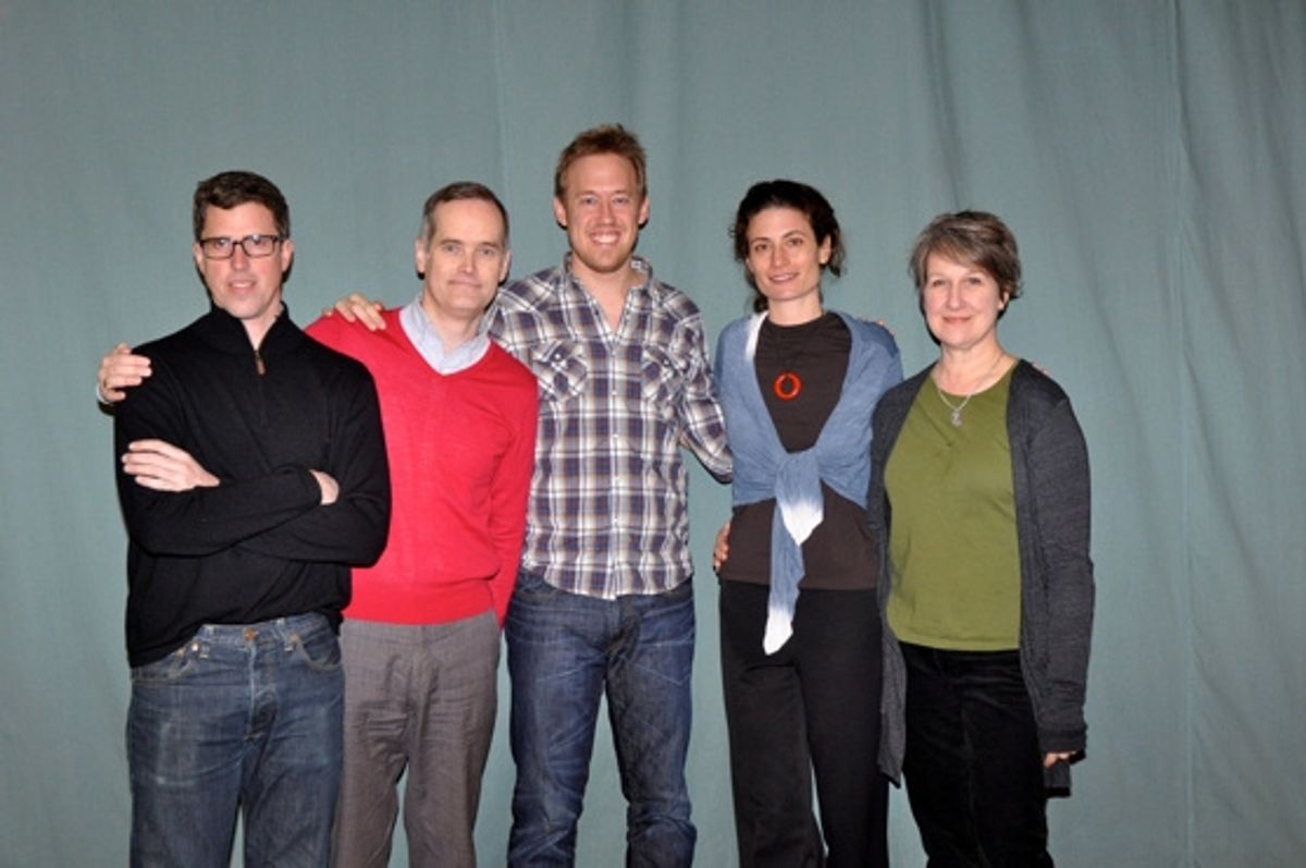 Scott Rink (Choreographer), Jack Cummings III (Director), Chris Fenwick (Music Supervisor), Sandra Goldmark (Set Designer), and Kathryn Rohe (Costume Designer)  at 