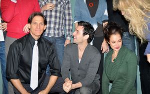 Bob Stillman, Max Von Essen and Alexandra Silber Photo