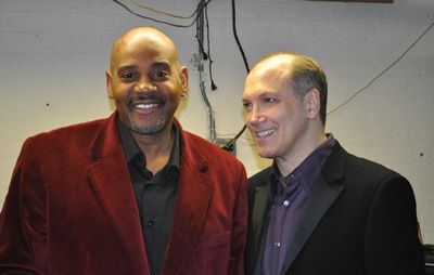 Allan Harris and Charles Busch Photo