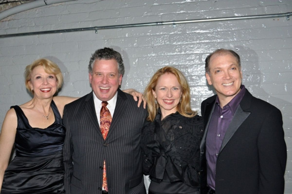Julie Halston, Billy Stritch, Karen Oberlin and Charles Busch at 