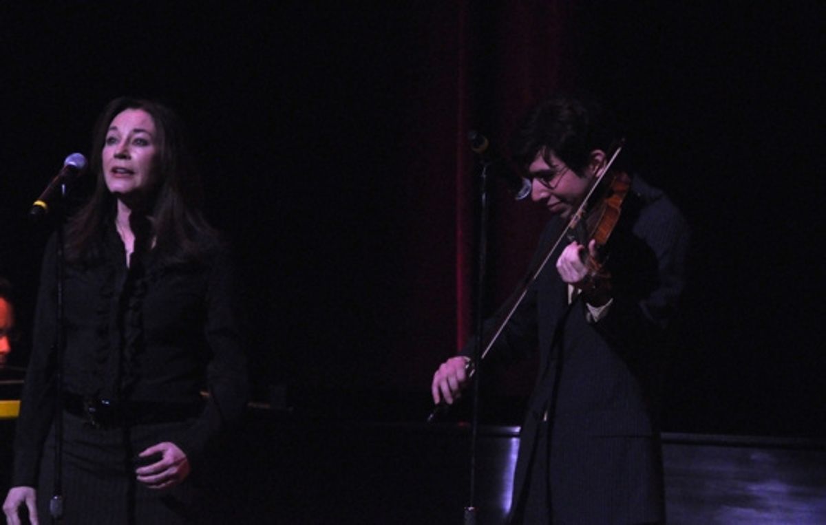 Jessica Molaskey and Aaron Weinstein at 