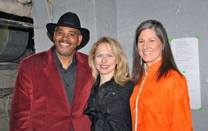 Allan Harris, Karen Oberlin and Pat Harris Photo