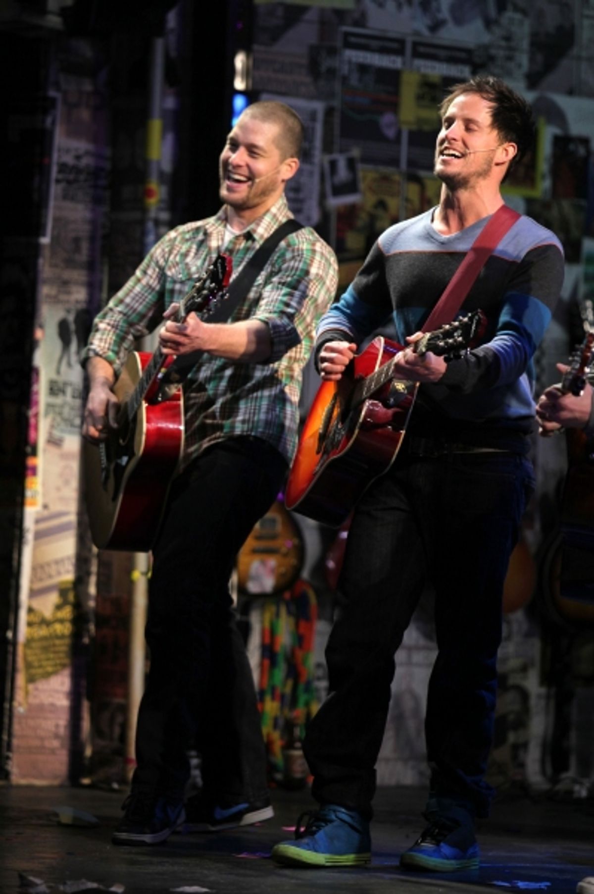  Ben Thompson, Andrew Call & the Broadway Cast Of AMERICAN IDIOT
 at 