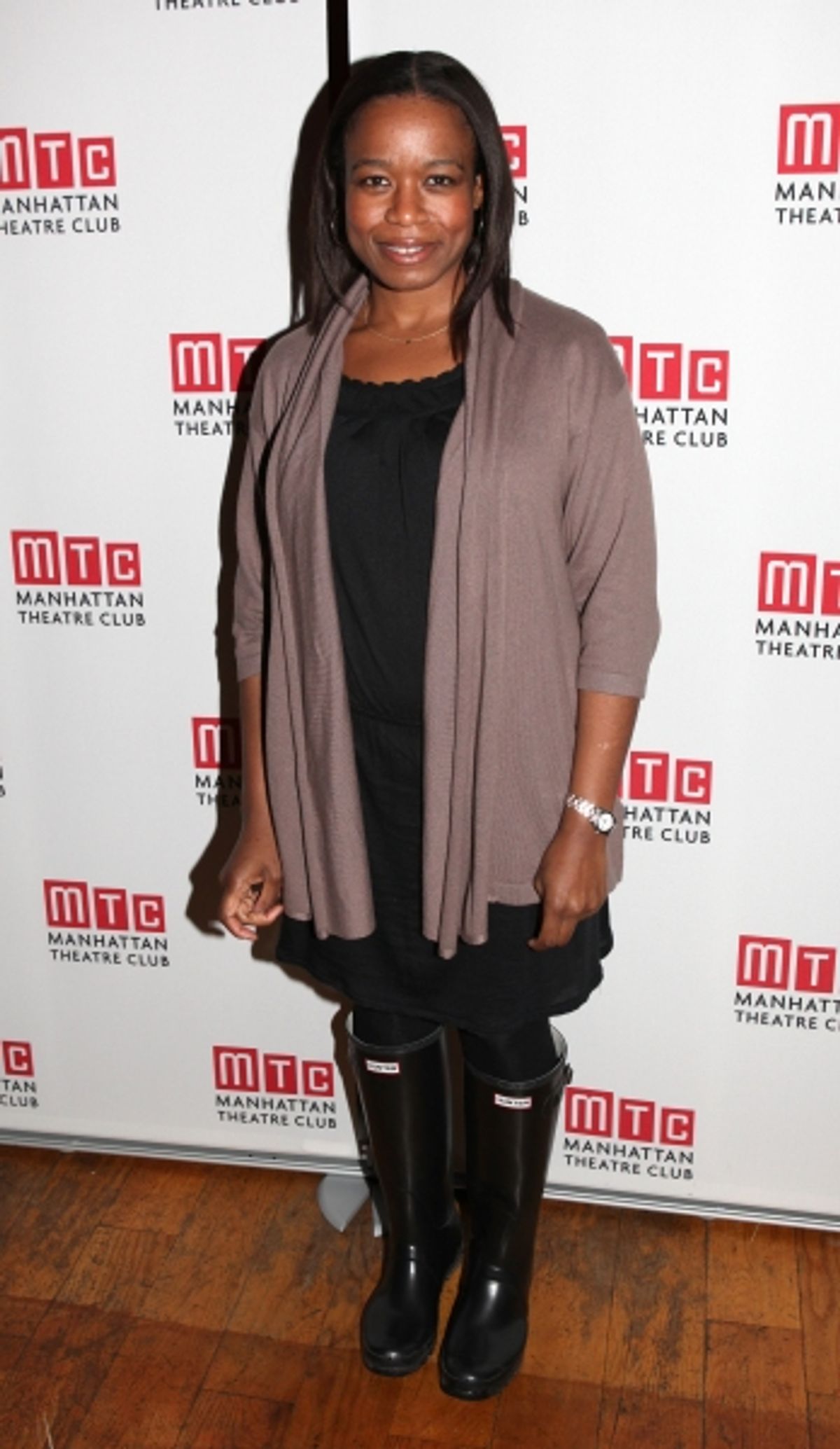 Quincy Tyler Bernstine attending the Manhattan Theatre Club's  at 