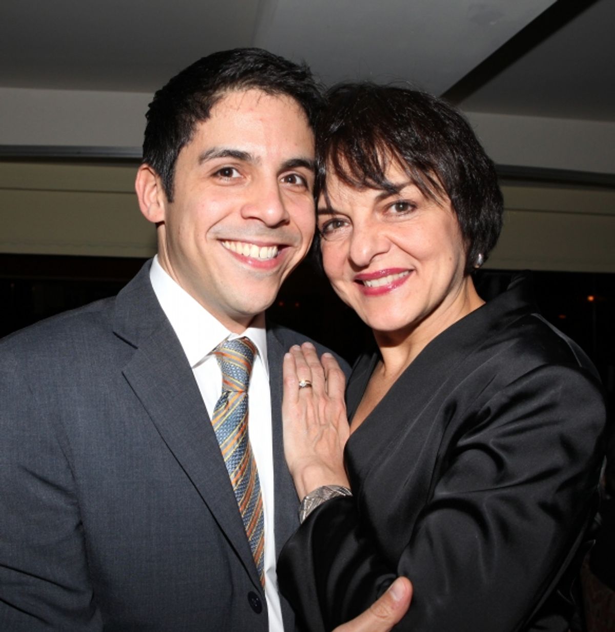 Matthew Lopez & Priscilla Lopez attending the Manhattan Theatre Club's  at 