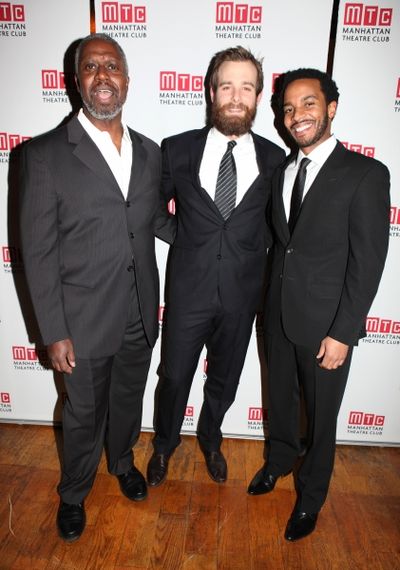 Andre Braugher, Jay Wilkison and Andre Holland attending the Manhattan Theatre Club's Photo