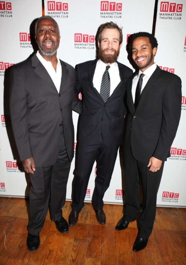 Andre Braugher, Jay Wilkison and Andre Holland attending the Manhattan Theatre Club's Photo