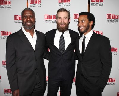 Andre Braugher, Jay Wilkison and Andre Holland attending the Manhattan Theatre Club's Photo