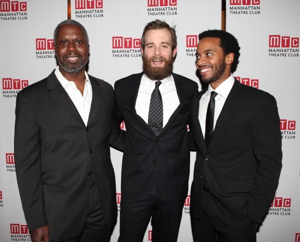 Andre Braugher, Jay Wilkison and Andre Holland attending the Manhattan Theatre Club's Photo