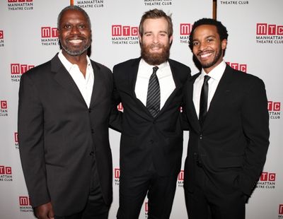 Andre Braugher, Jay Wilkison and Andre Holland attending the Manhattan Theatre Club's Photo