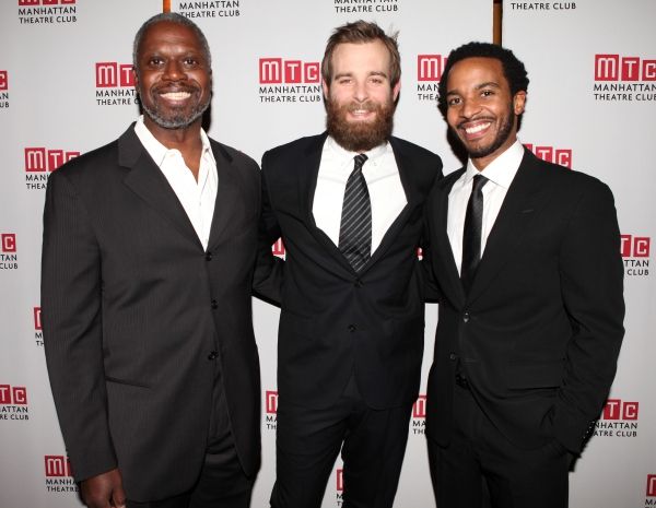Andre Braugher, Jay Wilkison and Andre Holland attending the Manhattan Theatre Club's Photo