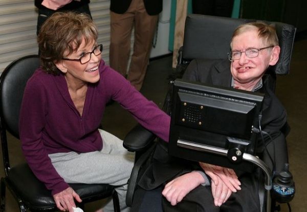 Photo Flash: Jane Fonda and Stephen Hawking Meet At 33 Variations Photo Flash: Jane Fonda and Stephen Hawking Meet At 33 Variations Image