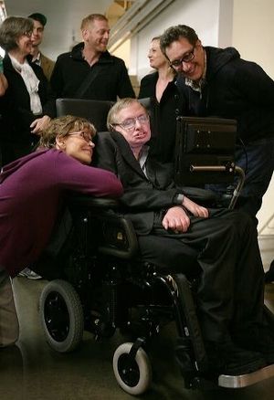 Jane Fonda and Stephen Hawking with Moises Kaufman @ BroadwayWorld Jane Fonda and Stephen Hawking with Moises Kaufman Photo