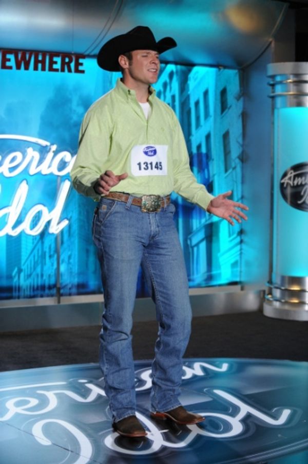 AMERICAN IDOL: AUSTIN: John Wayne Schulz, 22, from Karnes City, TX. performs in… Photo