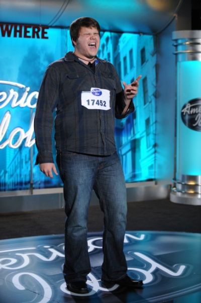 AMERICAN IDOL: AUSTIN: Caleb Johnson, 19 from Ashville, NC performs in front of the j Photo