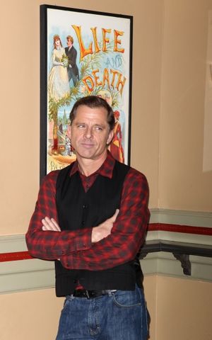 Maxwell Caulfield attends the 'Cactus Flower' Meet & Greet the Press event at the Wes Photo