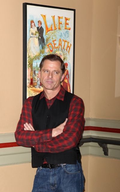 Maxwell Caulfield attends the 'Cactus Flower' Meet & Greet the Press event at the Wes Photo