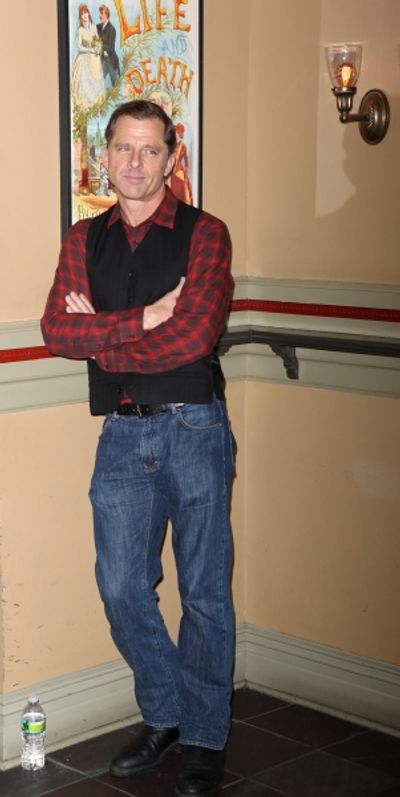 Maxwell Caulfield attends the 'Cactus Flower' Meet & Greet the Press event at the Wes Photo