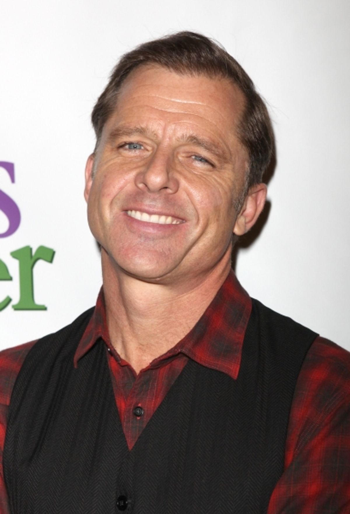 Maxwell Caulfield attends the 'Cactus Flower' Meet & Greet the Press event at the Westside Theatre in New York City. at 