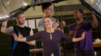Matt Wilman (Ensemble), Gareth Charlton (Sailor), Aki Omoshaybi (Sailor) & Joanna Rid Photo