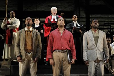 Lost In the Stars New York City Center  Cast List: Chuck Cooper, Sharon Washington, D Photo