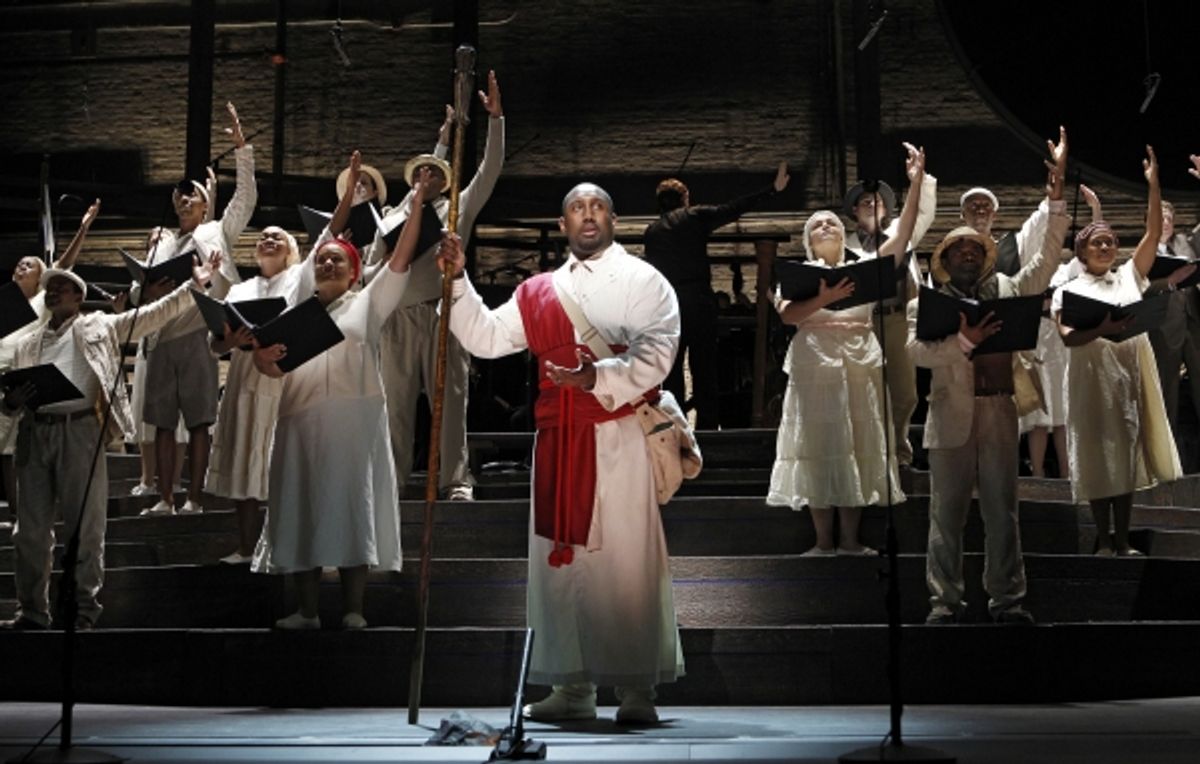 Lost In the Stars New York City Center  Cast List: Chuck Cooper, Sharon Washington, Daniel Breaker, Sherry Boone, Kieran Campion, Daniel Gerroll, Stephen Kunken, John Douglas Thompson, Ted Sutherland, Jeremy Gumbs, Clifton Duncan, Chike Johnson, Patina Mi at 