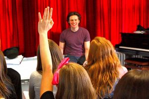 Jonathan Groff @ BroadwayWorld Jonathan Groff Photo