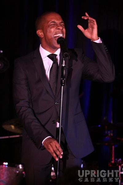 Leslie Odom, Jr. performs in Upright Cabaret's "Sweet Soul Music" at La Mirada Theatr Photo