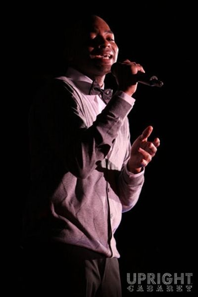 Tony Award-nominee Brandon Victor Dixon performs in Upright Cabaret's "Sweet Soul Mus Photo