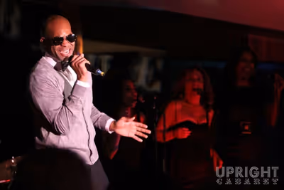 Tony Award-nominee Brandon Victor Dixon, Charlie Charles, Heather Donavon and Dejah G Photo