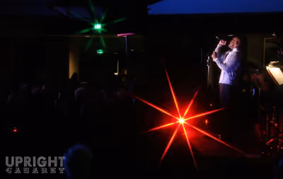 Tony Award-nominee Brandon Victor Dixon performs in Upright Cabaret's "Sweet Soul Mus Photo