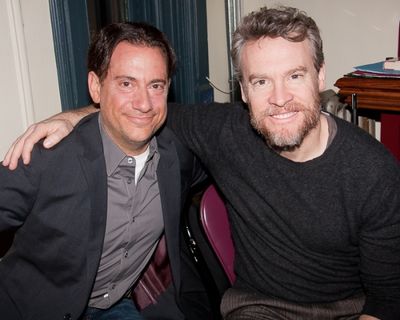 Eugene Pack and Tate Donovan Photo