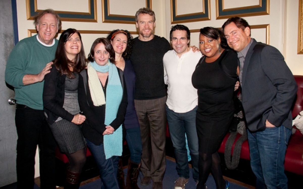 Alan Zweibel, Dayle Rayfel, Rachel Dratch, Suzie Essman, Tate Donovan, Mario Cantone, Sherri Shepherd, and Eugene Pack at 