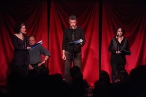 Susie Essman, Alan Zweibel, Tate Donovan, and Rachel Dratch Photo