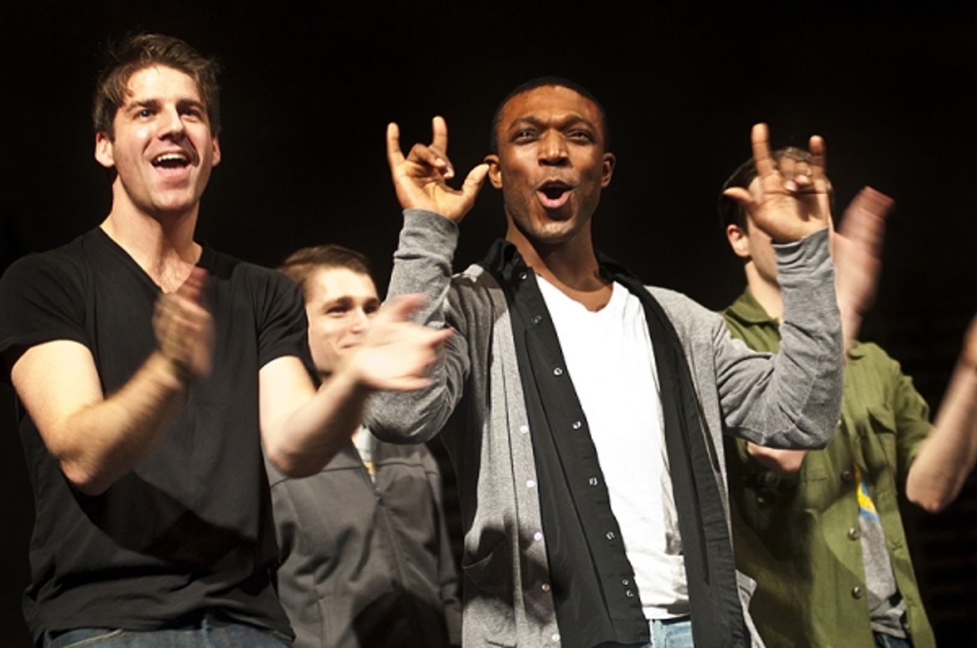 Photo Coverage: MEMPHIS Treats 1000 NYC Public School Student to First Broadway Show Photo Coverage: MEMPHIS Treats 1000 NYC Public School Student to First Broadway Show Image