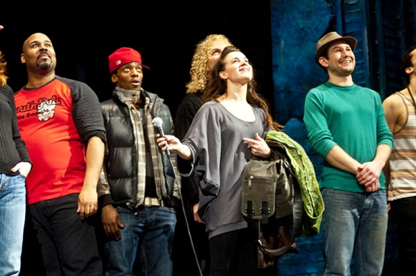 Photo Coverage: MEMPHIS Treats 1000 NYC Public School Student to First Broadway Show Photo Coverage: MEMPHIS Treats 1000 NYC Public School Student to First Broadway Show Image