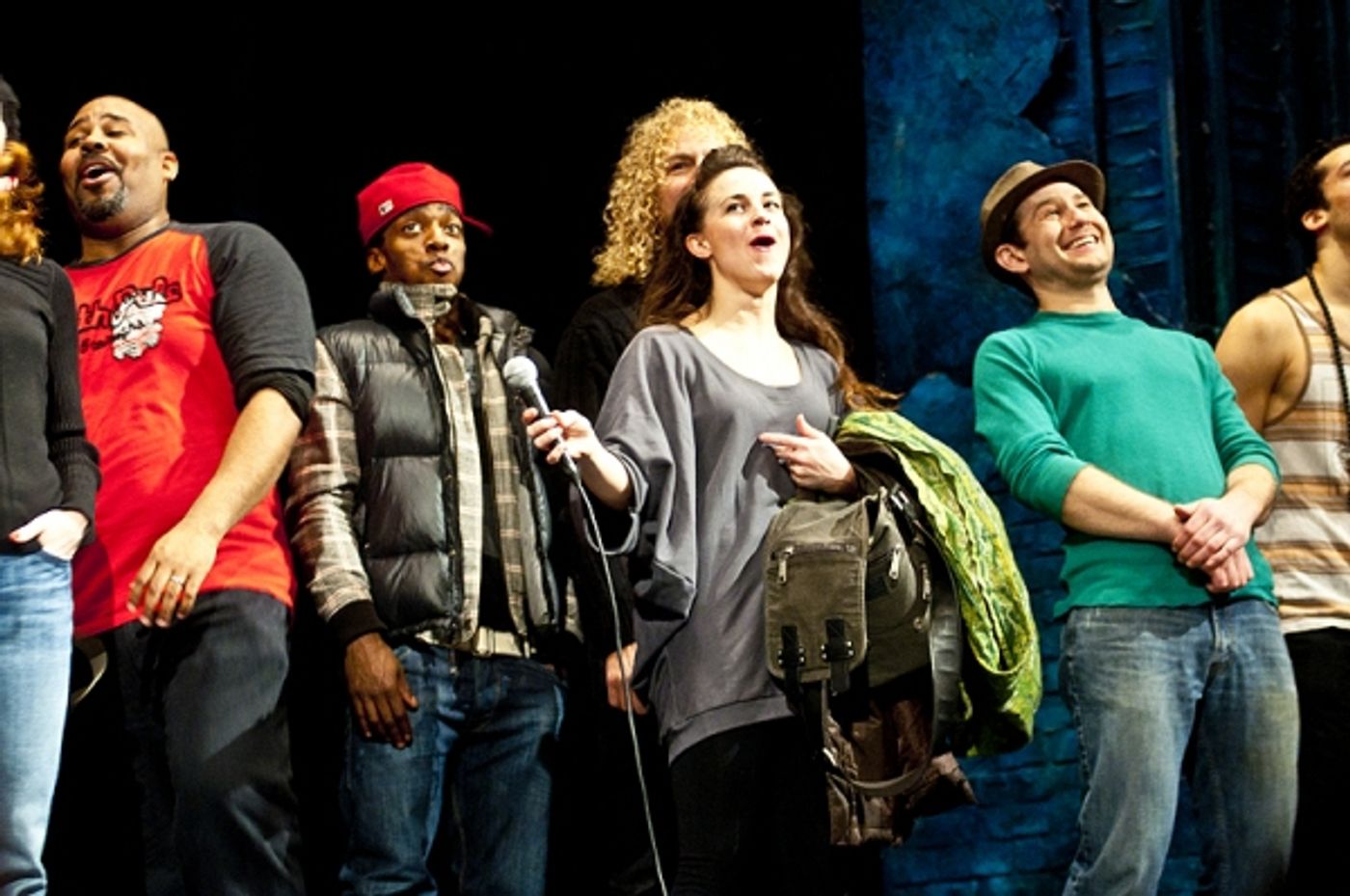 Photo Coverage: MEMPHIS Treats 1000 NYC Public School Student to First Broadway Show Photo Coverage: MEMPHIS Treats 1000 NYC Public School Student to First Broadway Show Image