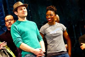 Chad Kimball & Montego Glover @ BroadwayWorld Chad Kimball & Montego Glover Photo