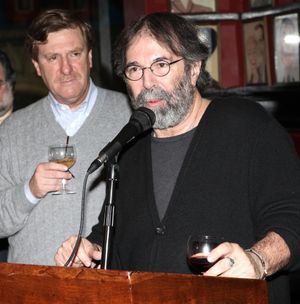 Producer Jeremiah Harris & Producer Michael Cohl attending the 'Spider-Man Turn Off The Dark' Benefit for The Actors Fund at a Pre-Show Cocktail Reception held at Sardi's Restaurant in New York City @ BroadwayWorld Producer Jeremiah Harris & Producer Michael Cohl attending the 'Spider-Man Turn Off T Photo