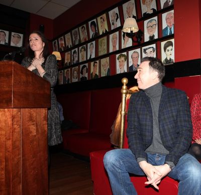 Julie Taymor & Patrick Page attending the 'Spider-Man Turn Off The Dark' Benefit for  Photo