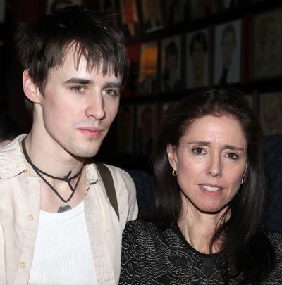 Julie Taymor & Reeve Carney attending the 'Spider-Man Turn Off The Dark' Benefit for  Photo