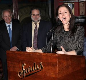 Julie Taymor attending the 'Spider-Man Turn Off The Dark' Benefit for The Actors Fund at a Pre-Show Cocktail Reception held at Sardi's Restaurant in New York City @ BroadwayWorld Julie Taymor attending the 'Spider-Man Turn Off The Dark' Benefit for The Actors Fund Photo