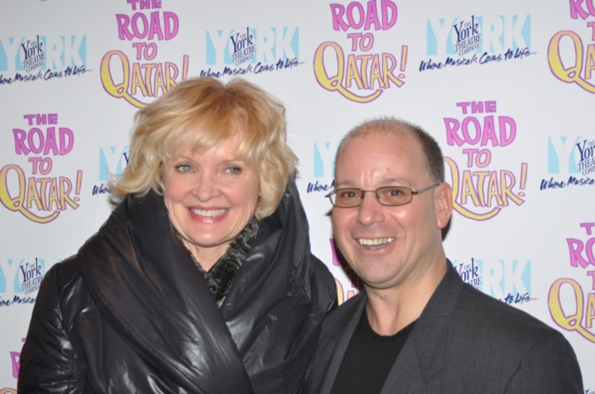 Christine Ebersole and Stephen Cole (Books/Lyric) at 