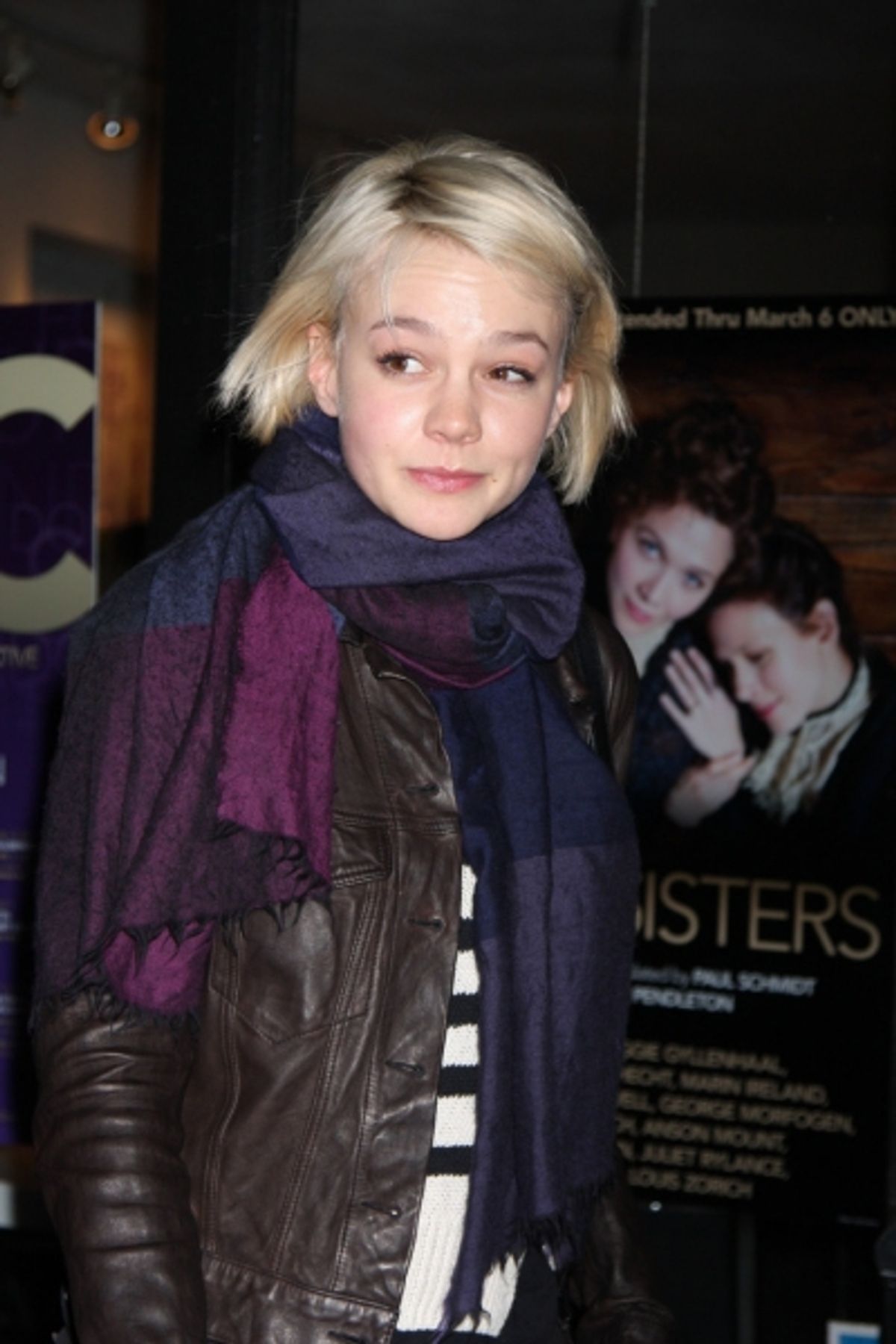 Carey Mulligan at opening night of Classic Stage Company's production of Anton Chekhov's 'Three Sisters'
 at 