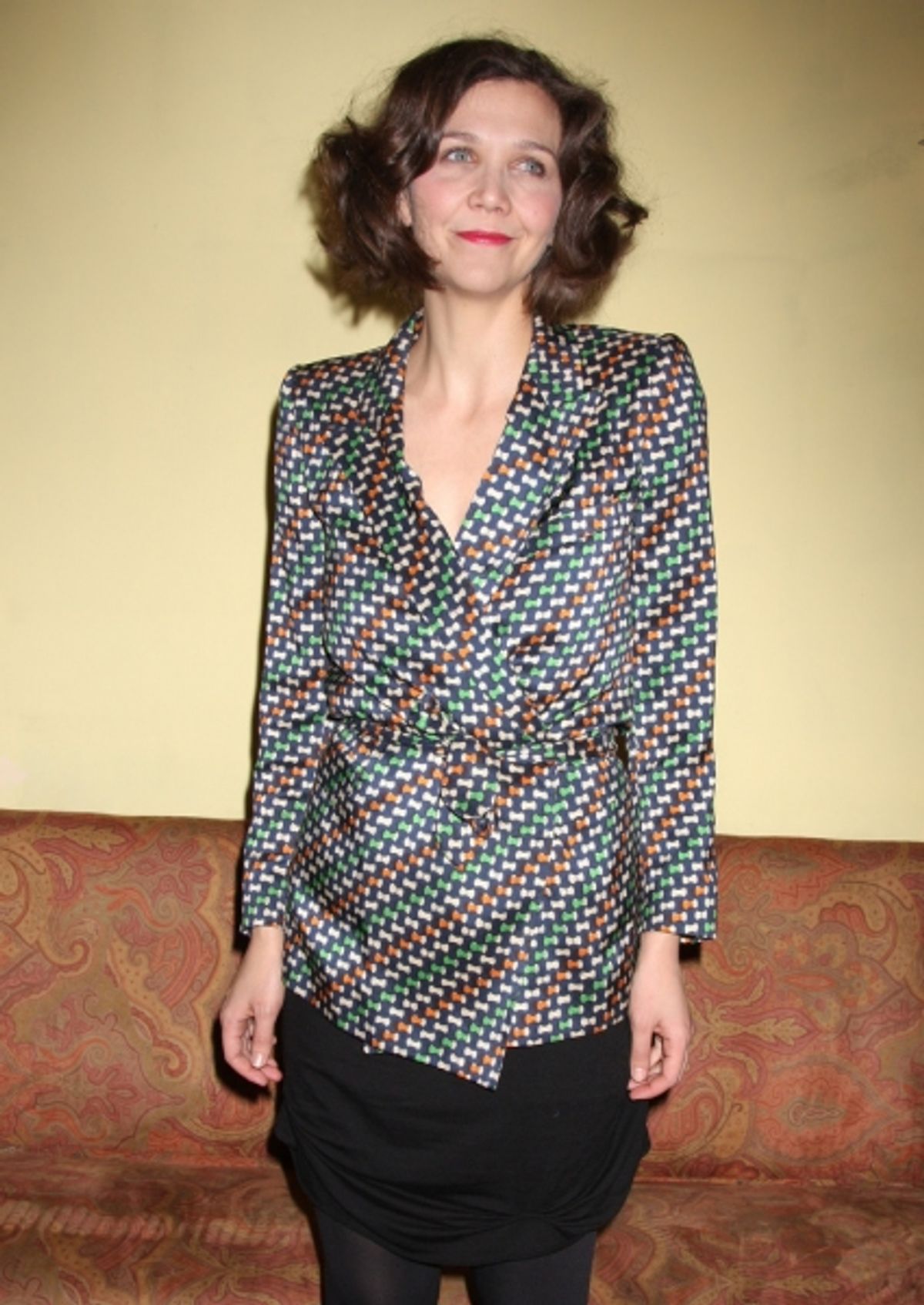 Maggie Gyllenhaal at opening night of Classic Stage Company's production of Anton Chekhov's 'Three Sisters'
 at 