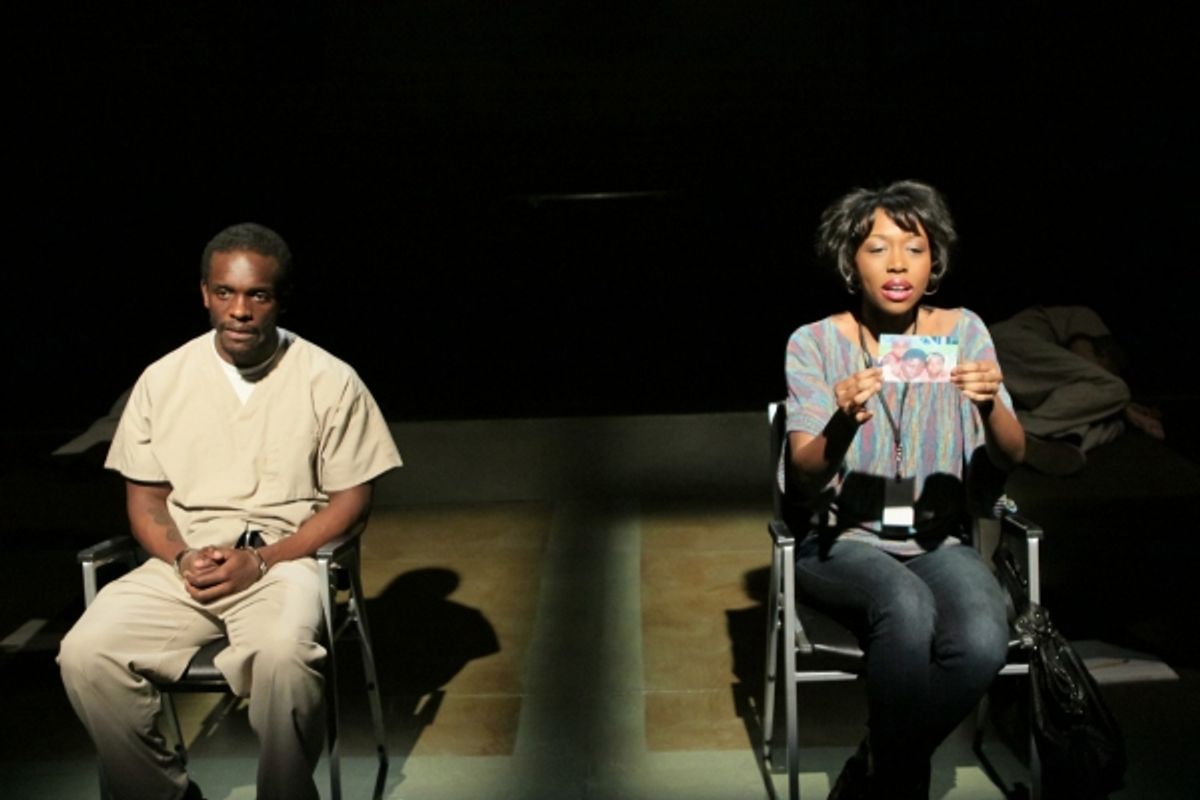 Chris Chalk and Amanda Mason Warren at 