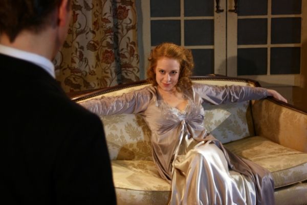 Nick Sandys (Charles Condomine) & Melanie Keller (Elvira Condomine) Photo
