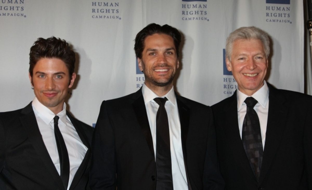Nick Adams, Will Swenson and Tony Sheldon at 