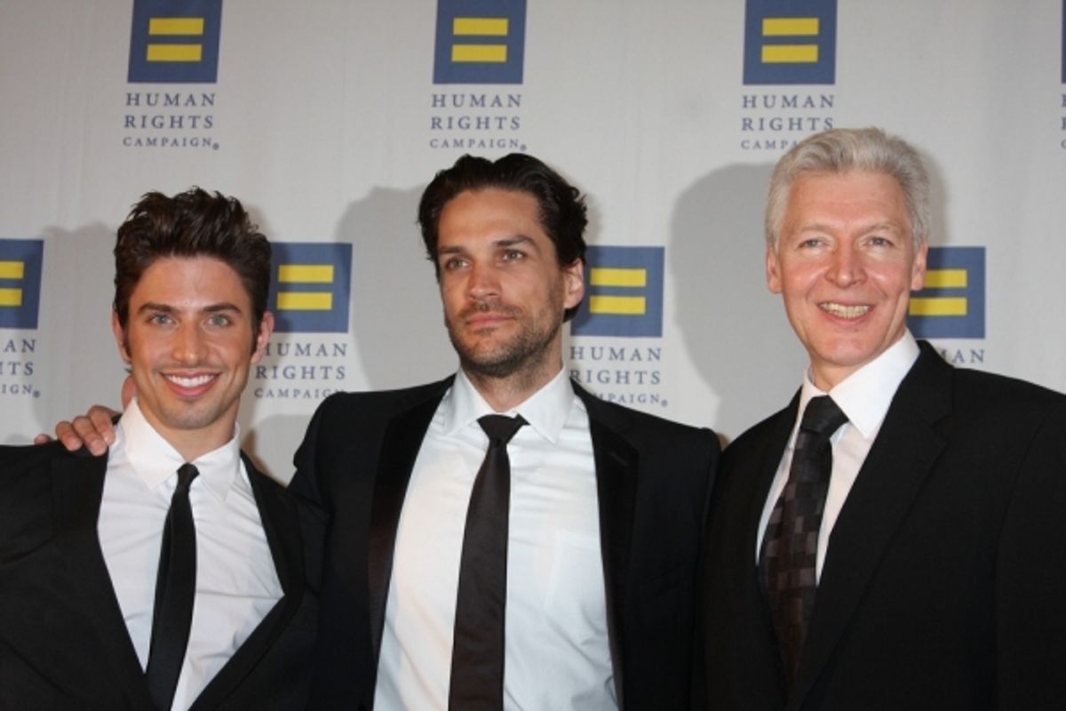Nick Adams, Will Swenson and Tony Sheldon at 